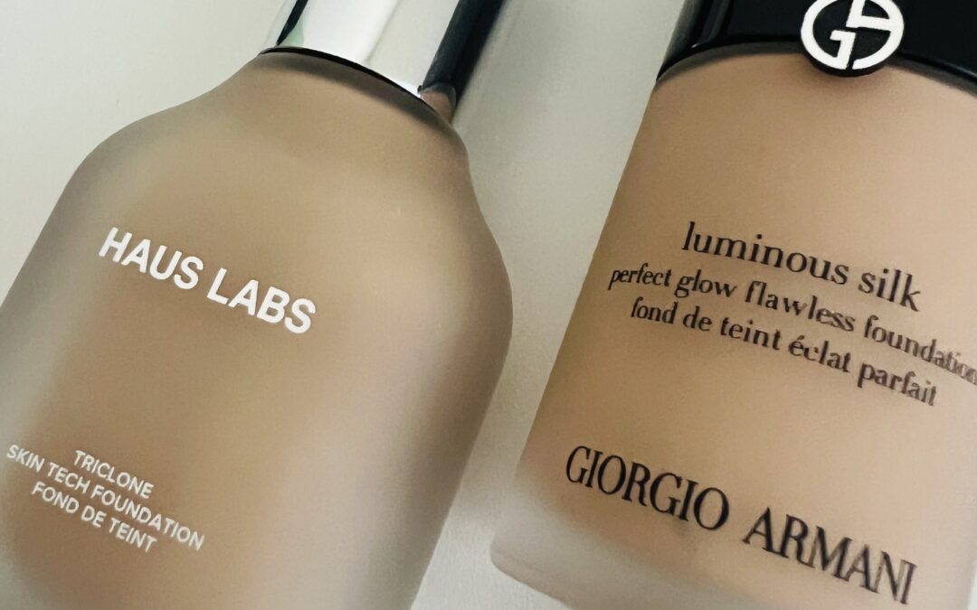 Haus Labs vs Giorgio Armani: The Best Foundation Right Now!